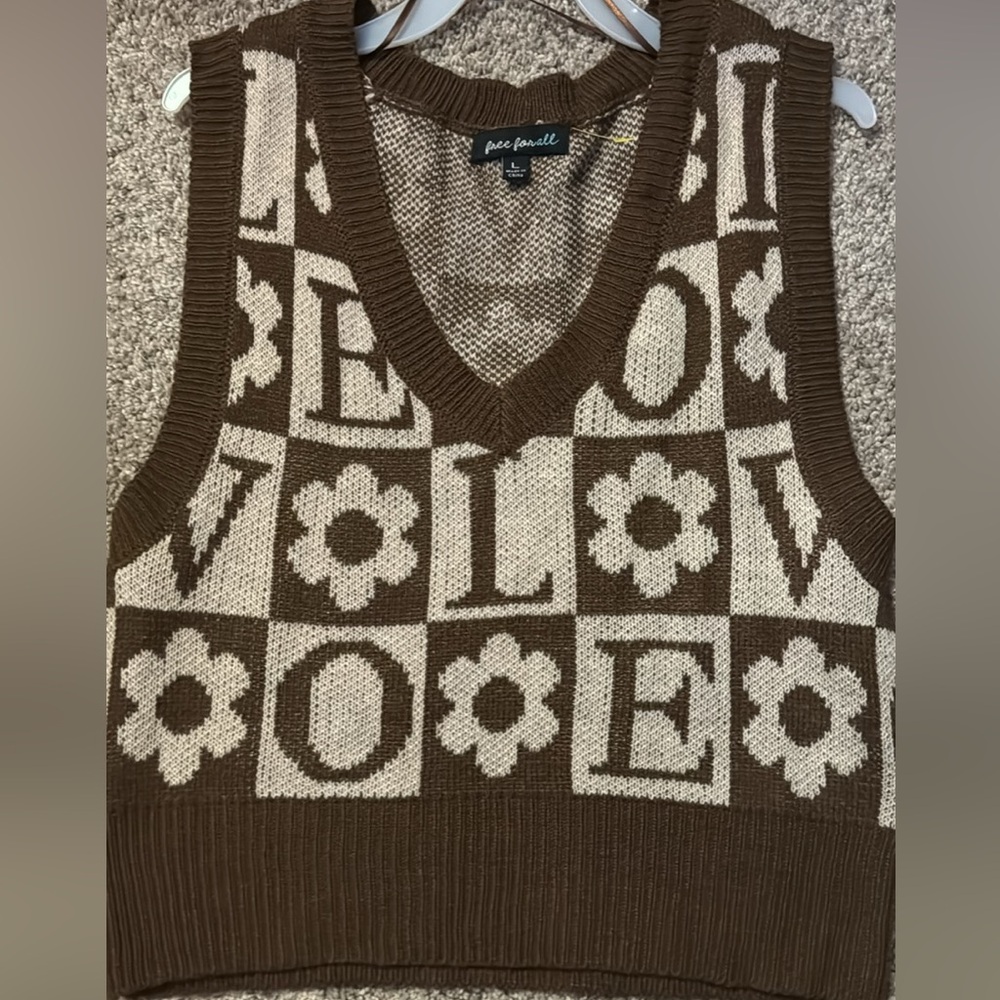 Cardigan crop top
